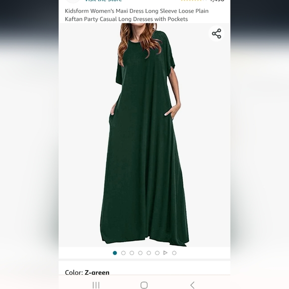 kidsform Dresses & Skirts - Kidsform maxi dress with pockets!